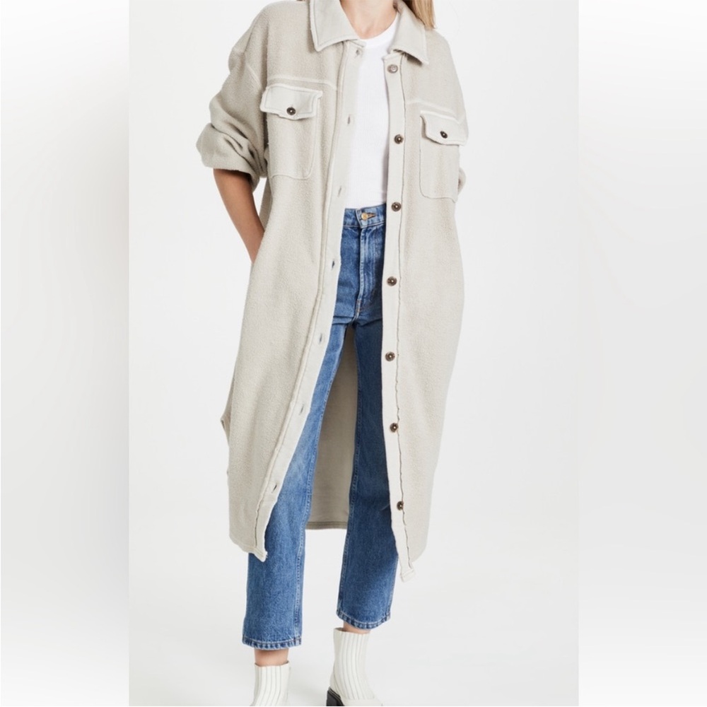 We the free long gray ruby jacket